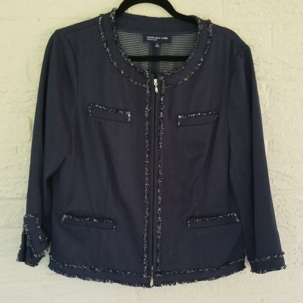 JONES NEW YORK SIGNATURE Jacket/Blazer sz 14